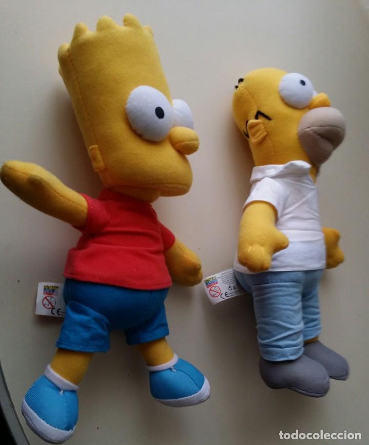 Juguetes antiguos: mu&ntilde;ecos de los Simpsons, Homer y Bart Simpson - Foto 6