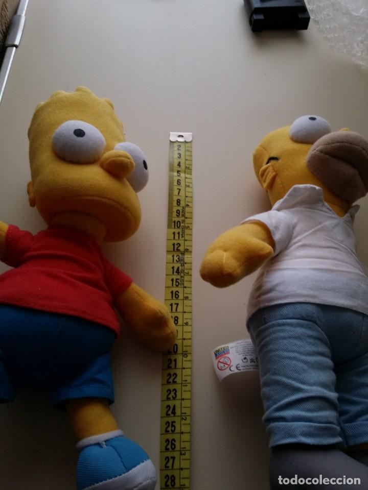 Juguetes antiguos: mu&ntilde;ecos de los Simpsons, Homer y Bart Simpson - Foto 7