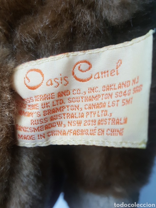 Juguetes antiguos: Peluche de camello de 24 cms. Oasis Camel - Foto 4