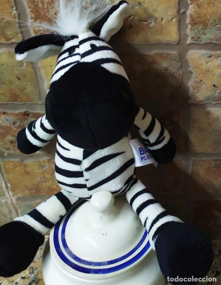 Juguetes antiguos: PELUCHE DE CEBRA - Foto 1