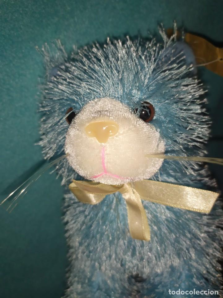 Juguetes antiguos: Peluche perrito azul - Foto 2