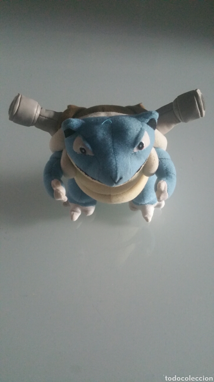Juguetes antiguos: Peluche pokemon, BLASTOISE, 2005. - Foto 2