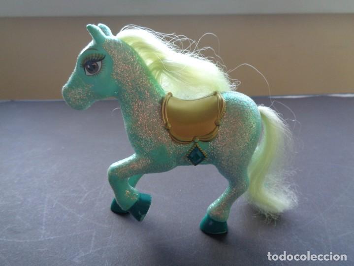 Juguetes antiguos: PONY DE COLOR TURQUESA - Foto 2