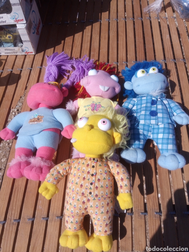 Juguetes antiguos: Lote de peluches - Foto 1