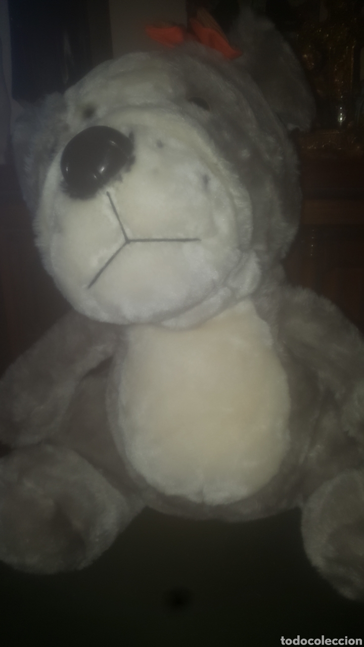 Juguetes antiguos: Perro de peluche - Foto 1