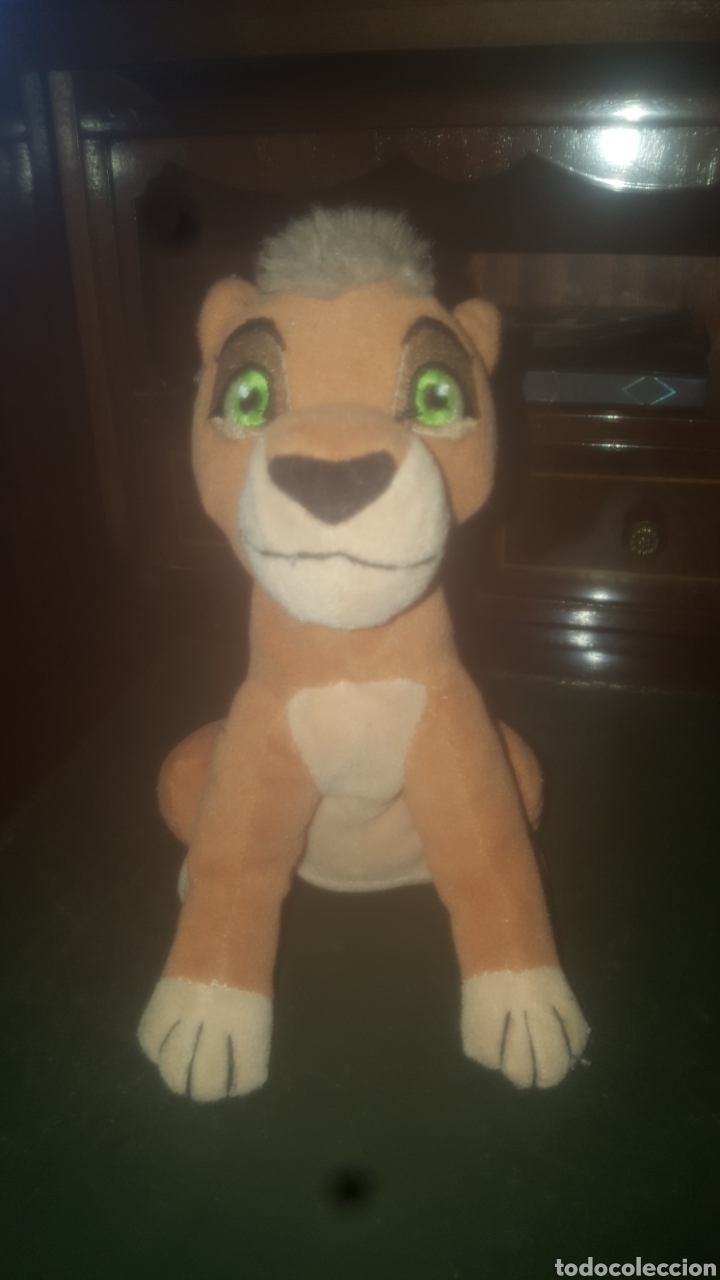 Juguetes antiguos: Peluche del rey leon - Foto 1