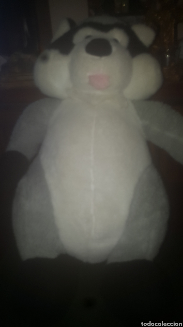 Juguetes antiguos: Panda de peluche - Foto 1