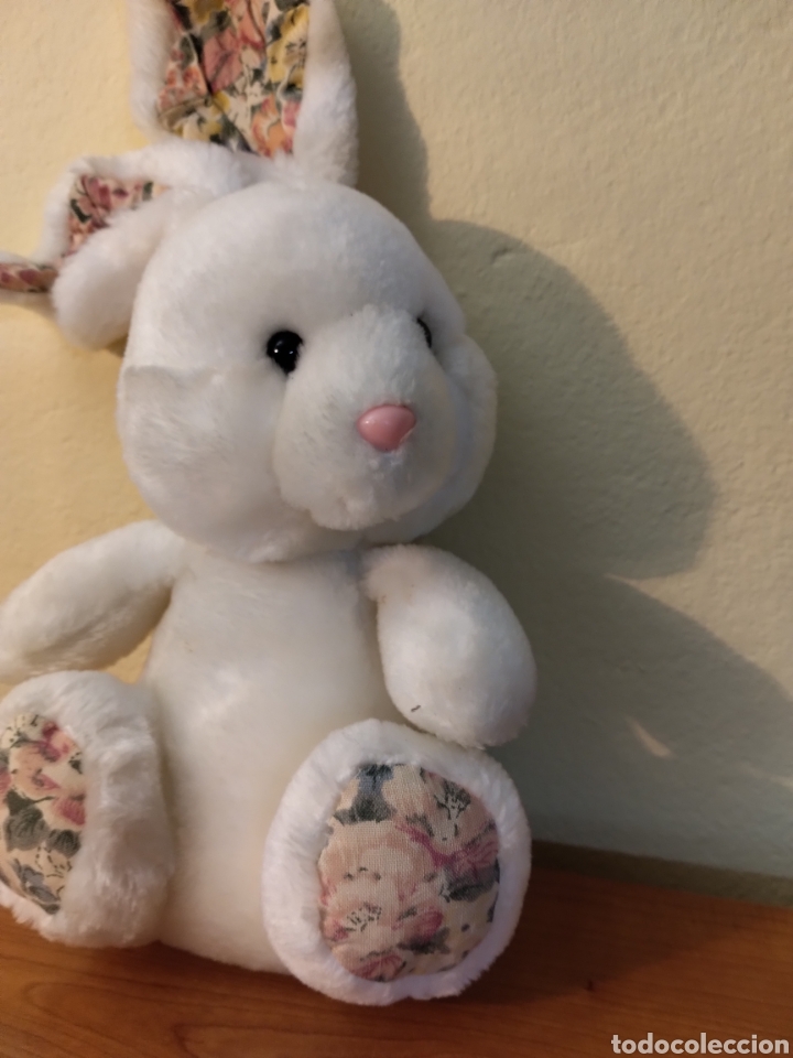 Juguetes antiguos: Peluche conejo coneja - Foto 2