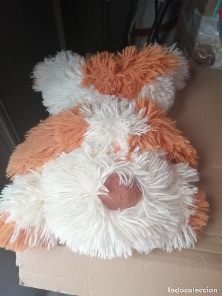 Juguetes antiguos: mu&ntilde;eco peluche perro - Foto 1