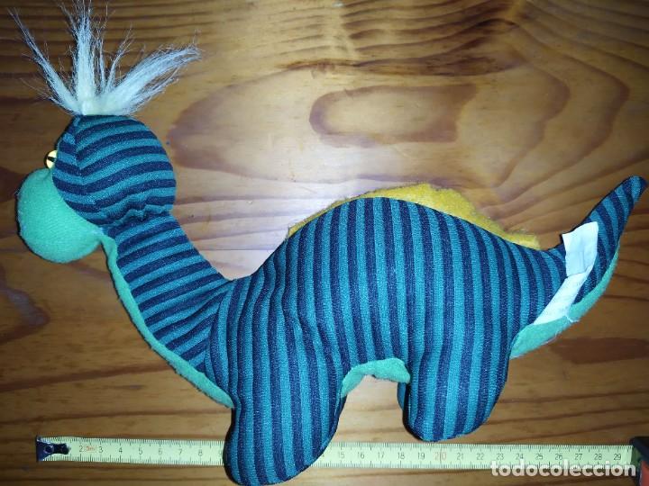 Juguetes antiguos: Peluche dinosaurio - Foto 1