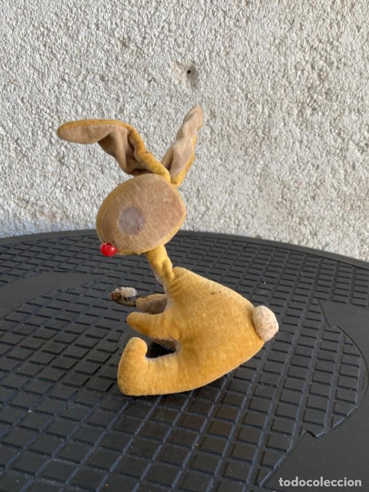 Juguetes antiguos: CONEJO PELUCHE 14X6X7CMS - Foto 4