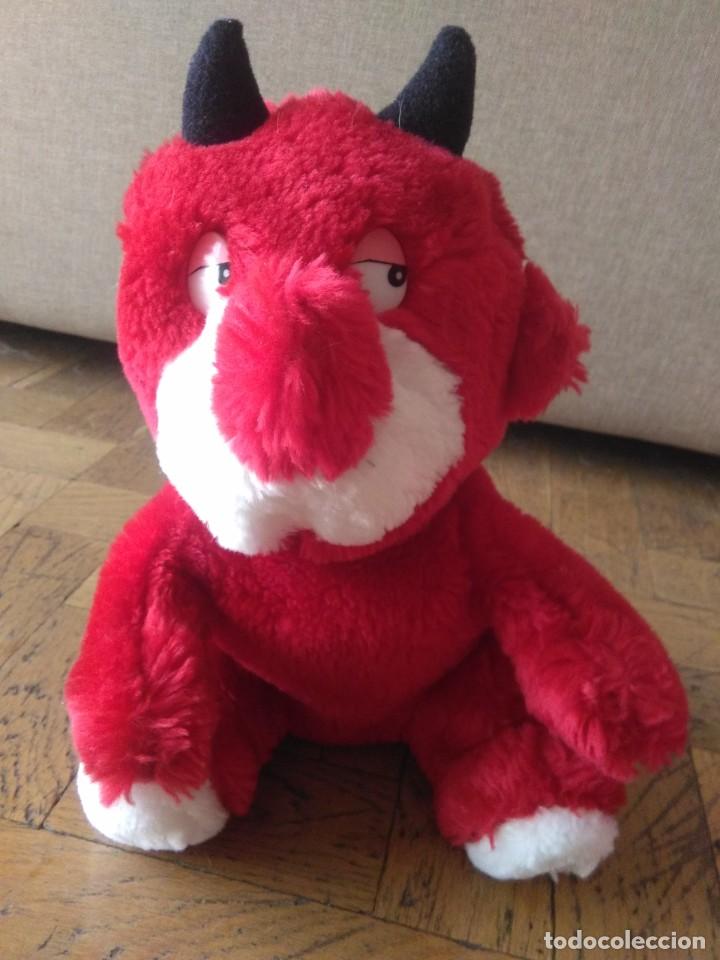 Juguetes antiguos: 2 peluches de diablitos - Foto 1