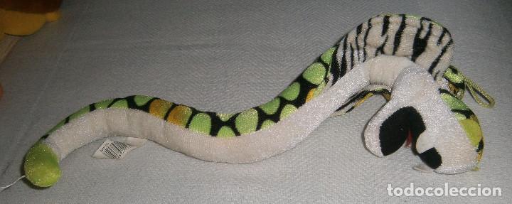 Juguetes antiguos: serpiente peluche 35 cms - Foto 2