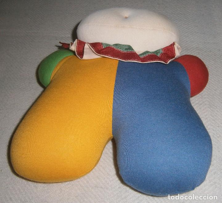 Juguetes antiguos: peluche mu&ntilde;eco Jac - Foto 2
