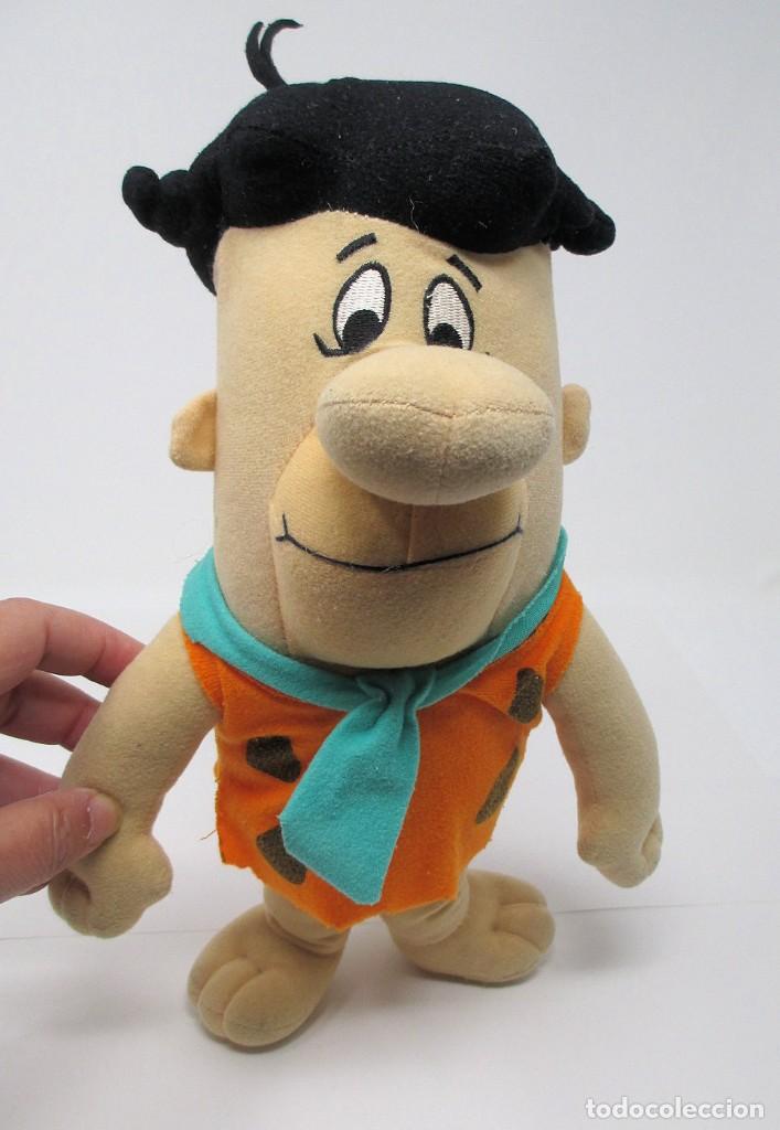 Brinquedos Antigos: Pedro Picapiedra Peluche de 33 cm de alto