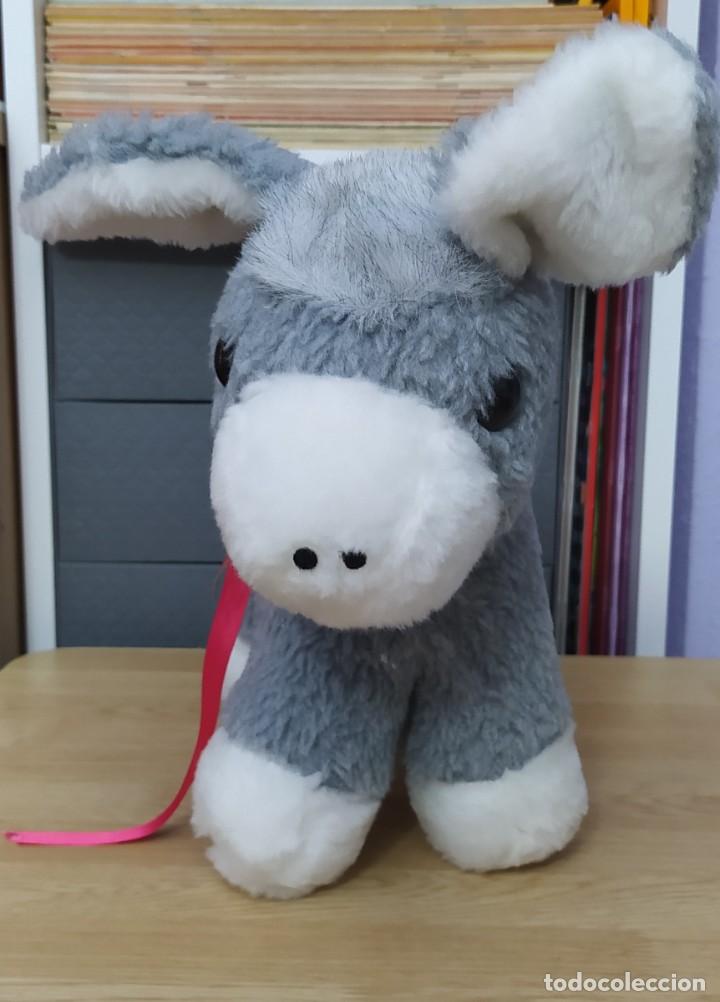 Juguetes antiguos: BURRO PELUCHE PANAVA - Foto 1
