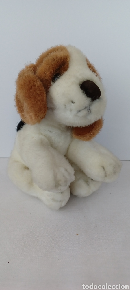 Juguetes antiguos: Perrito peluche 17 cm - Foto 1