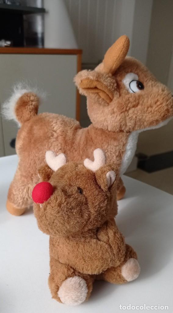 Juguetes antiguos: Peluches Renos Navide&ntilde;os - Foto 2