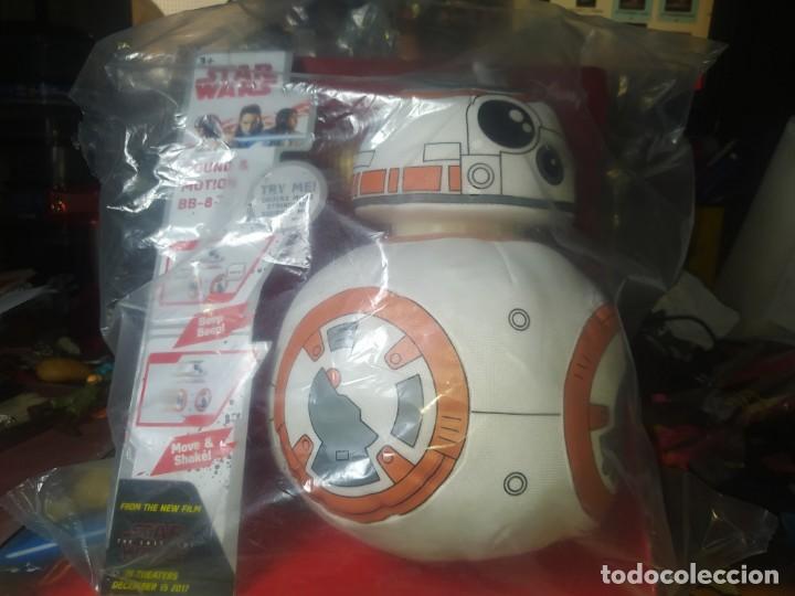 Juguetes antiguos: PELUCHE CON SONIDOS DE BB-8 - Foto 2
