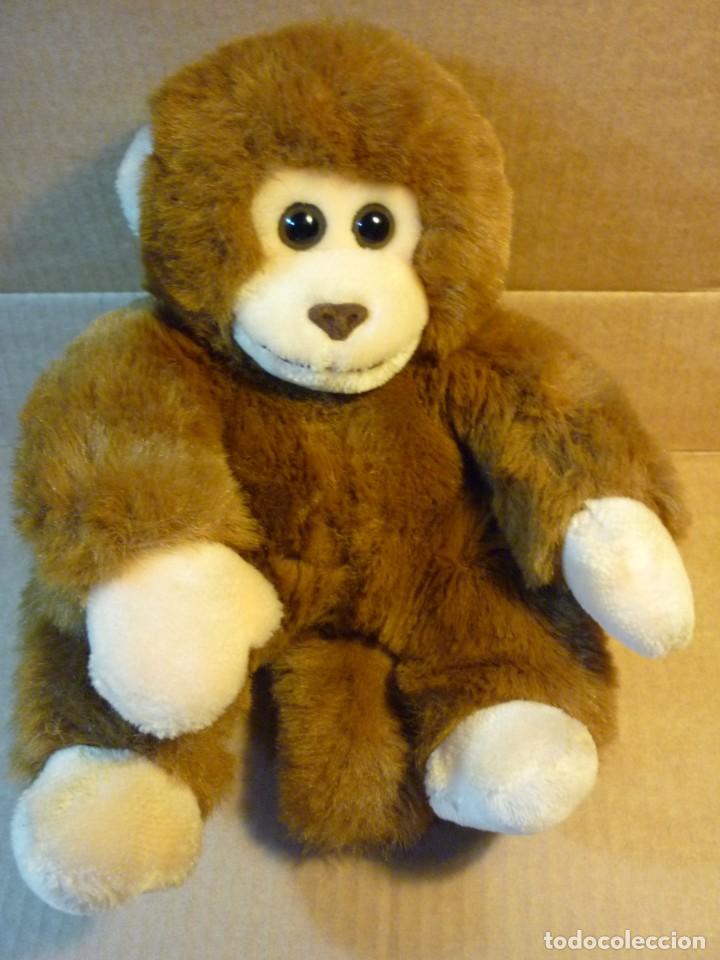 Juguetes antiguos: CHIMPANCE PELUCHE - Foto 1