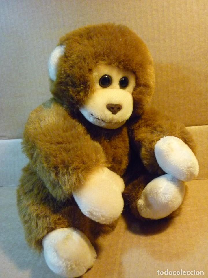Juguetes antiguos: CHIMPANCE PELUCHE - Foto 2