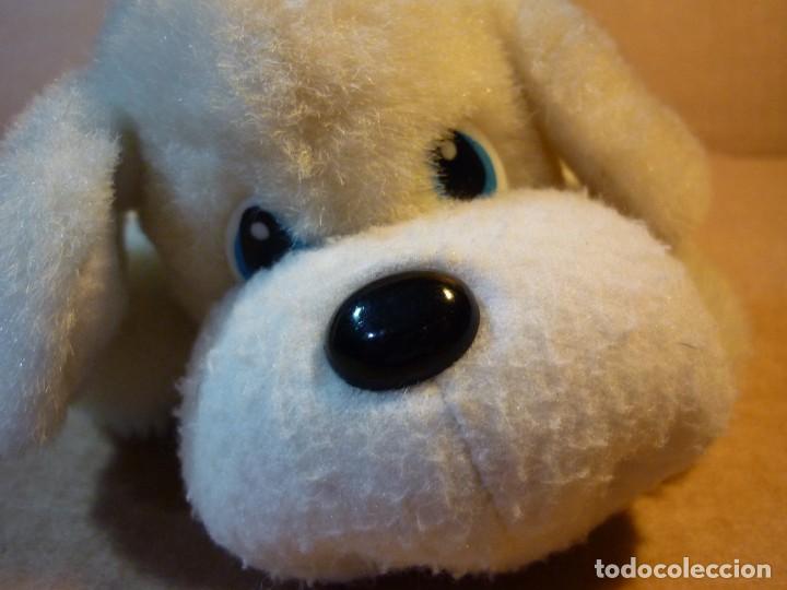 Juguetes antiguos: PERRO BLANCO DE PELUCHE - Foto 7