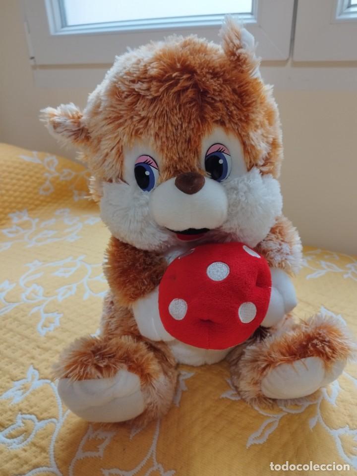 Juguetes antiguos: Ardilla peluche - Foto 2