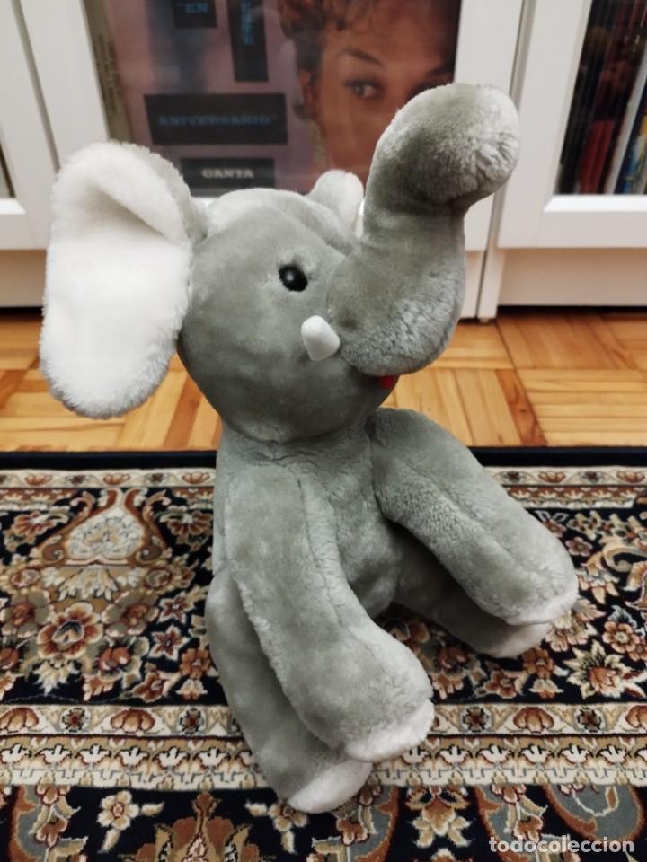 Juguetes antiguos: Elefante peluche - Foto 3
