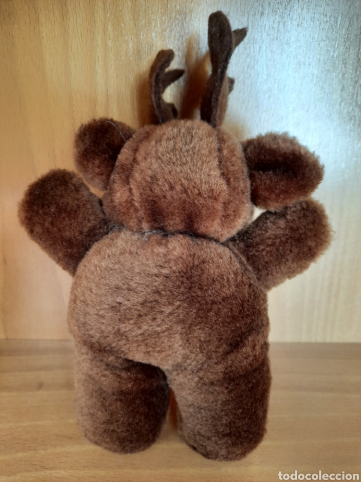 Juguetes antiguos: Peluche en forma de alce - Foto 2