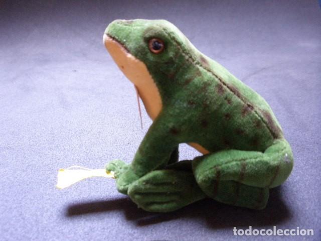 Juguetes antiguos: Ranita original Steiff. - Foto 1