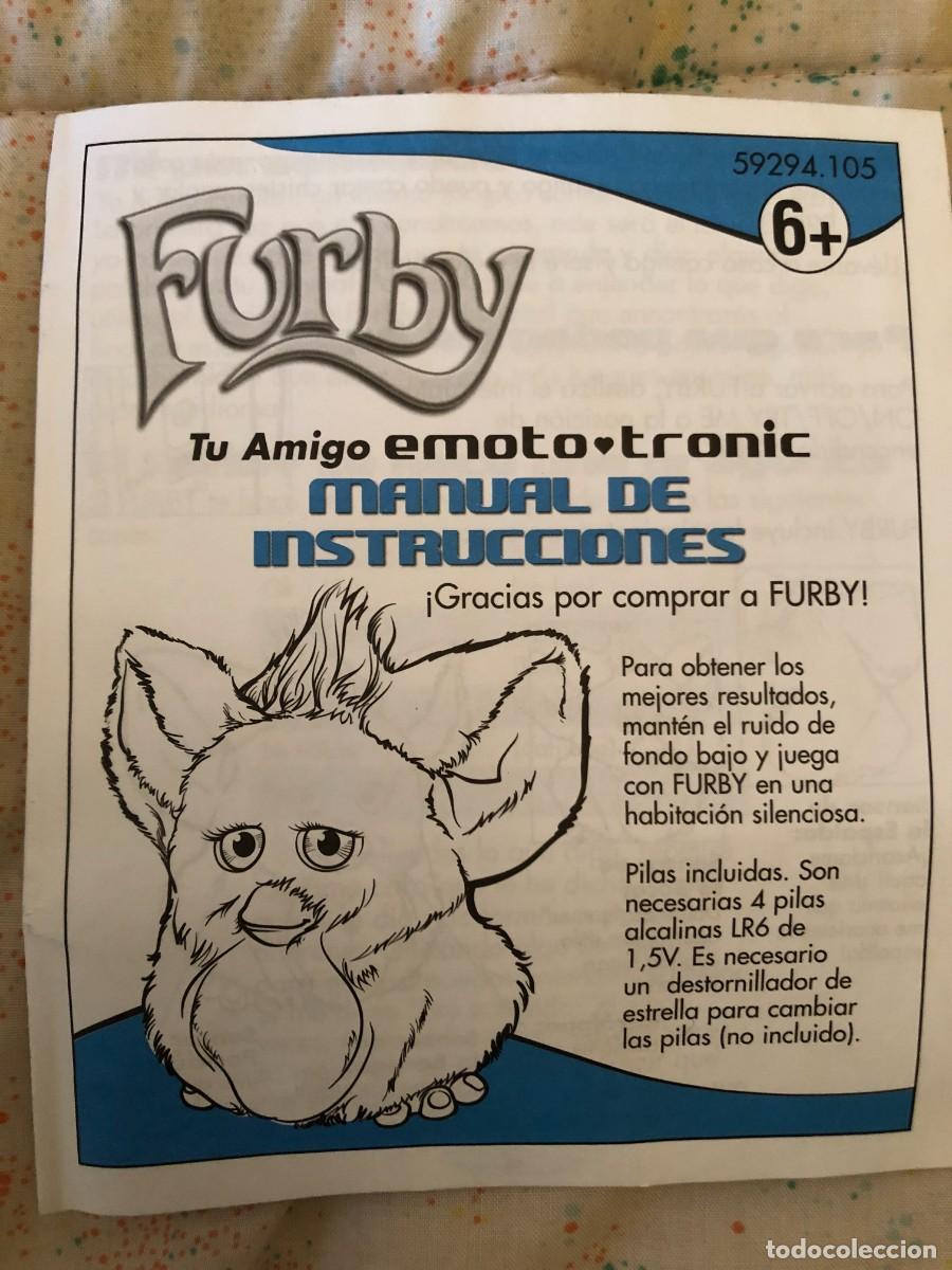 Juguetes antiguos: Furby blanco Hasbro 2005 - Foto 4