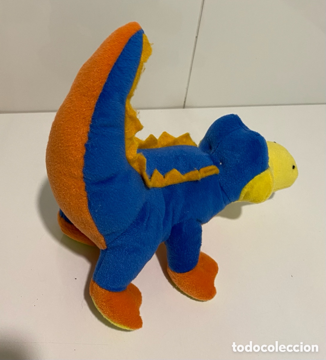 Juguetes antiguos: Cocodrilo de peluche - Foto 3
