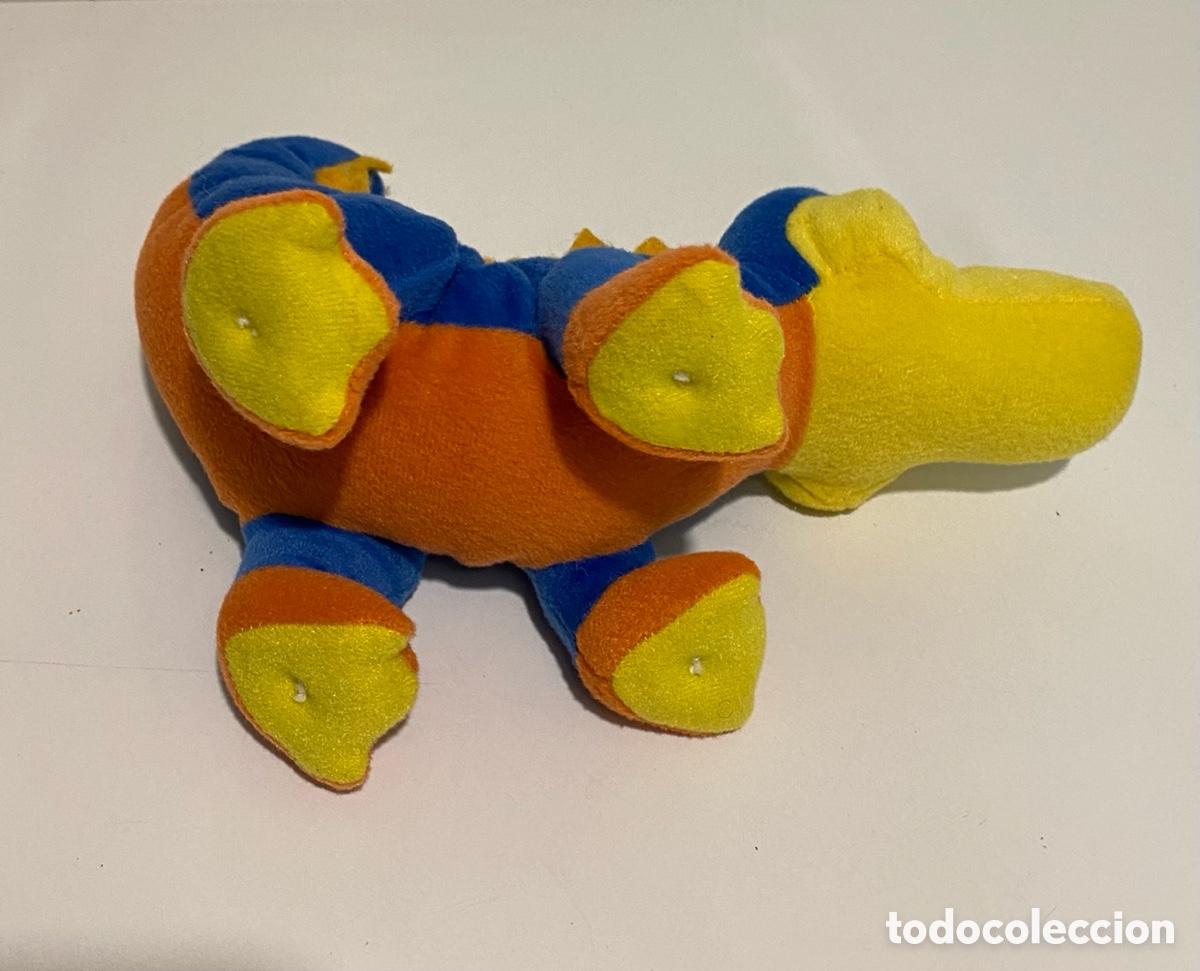Juguetes antiguos: Cocodrilo de peluche - Foto 4