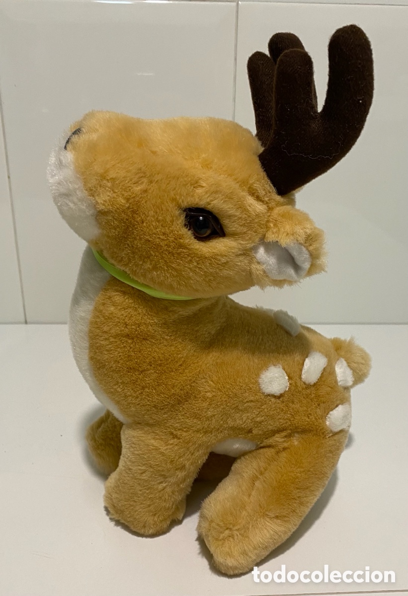 Juguetes antiguos: Ciervo de peluche - Foto 2