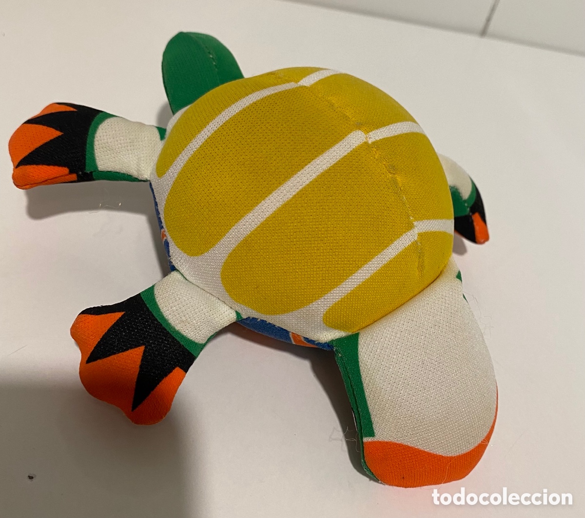 Juguetes antiguos: Tortuga de peluche - Foto 2
