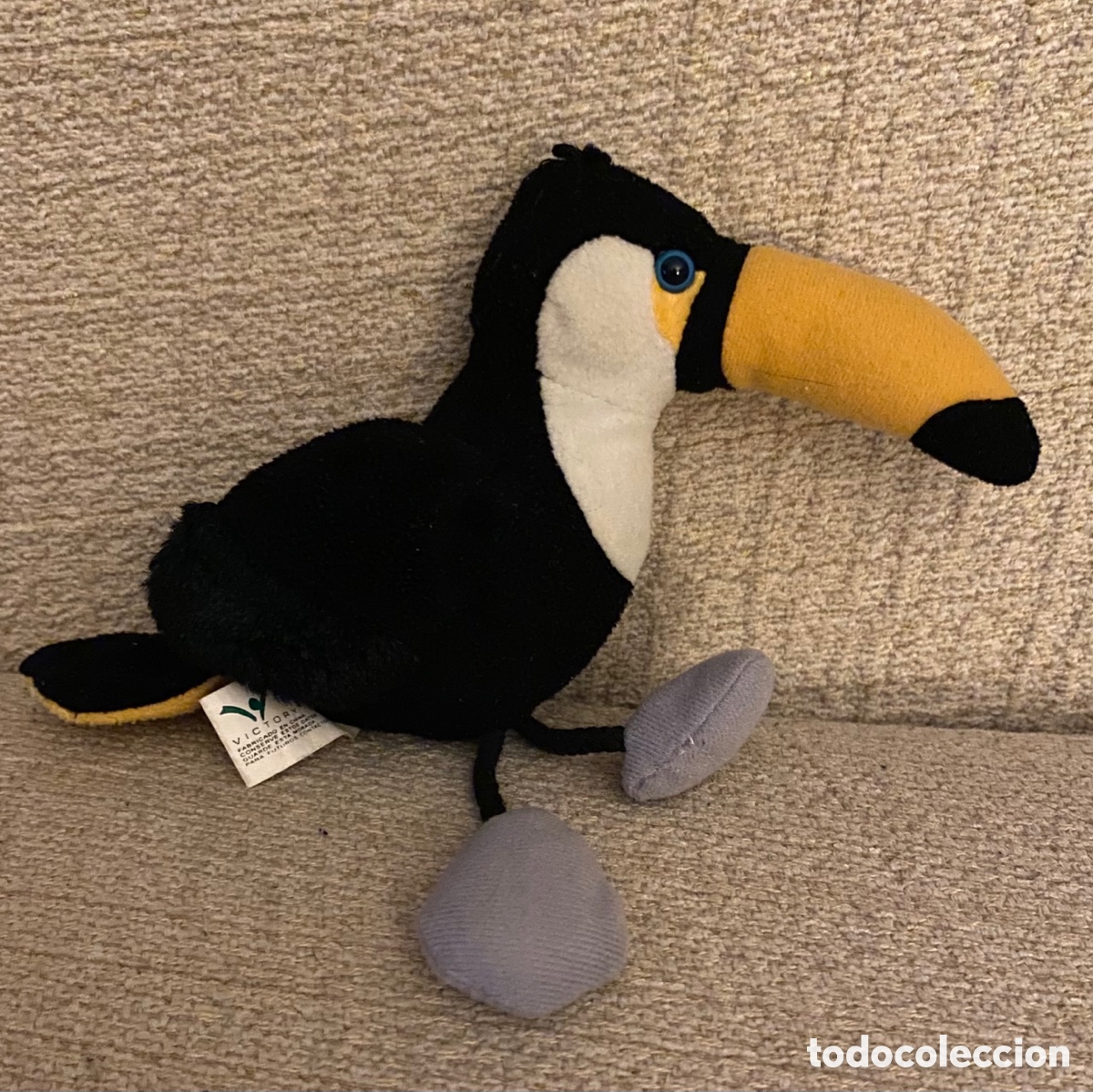 Juguetes antiguos: Tuc&aacute;n peluche - Foto 1