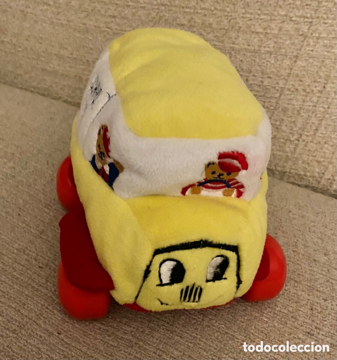 Juguetes antiguos: Peluche Bus School - Foto 3