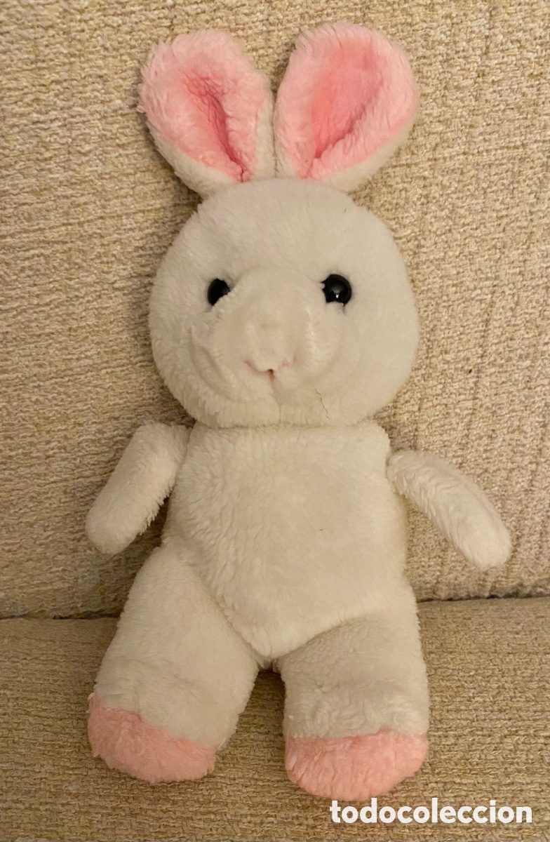 Juguetes antiguos: Conejito de peluche - Foto 1