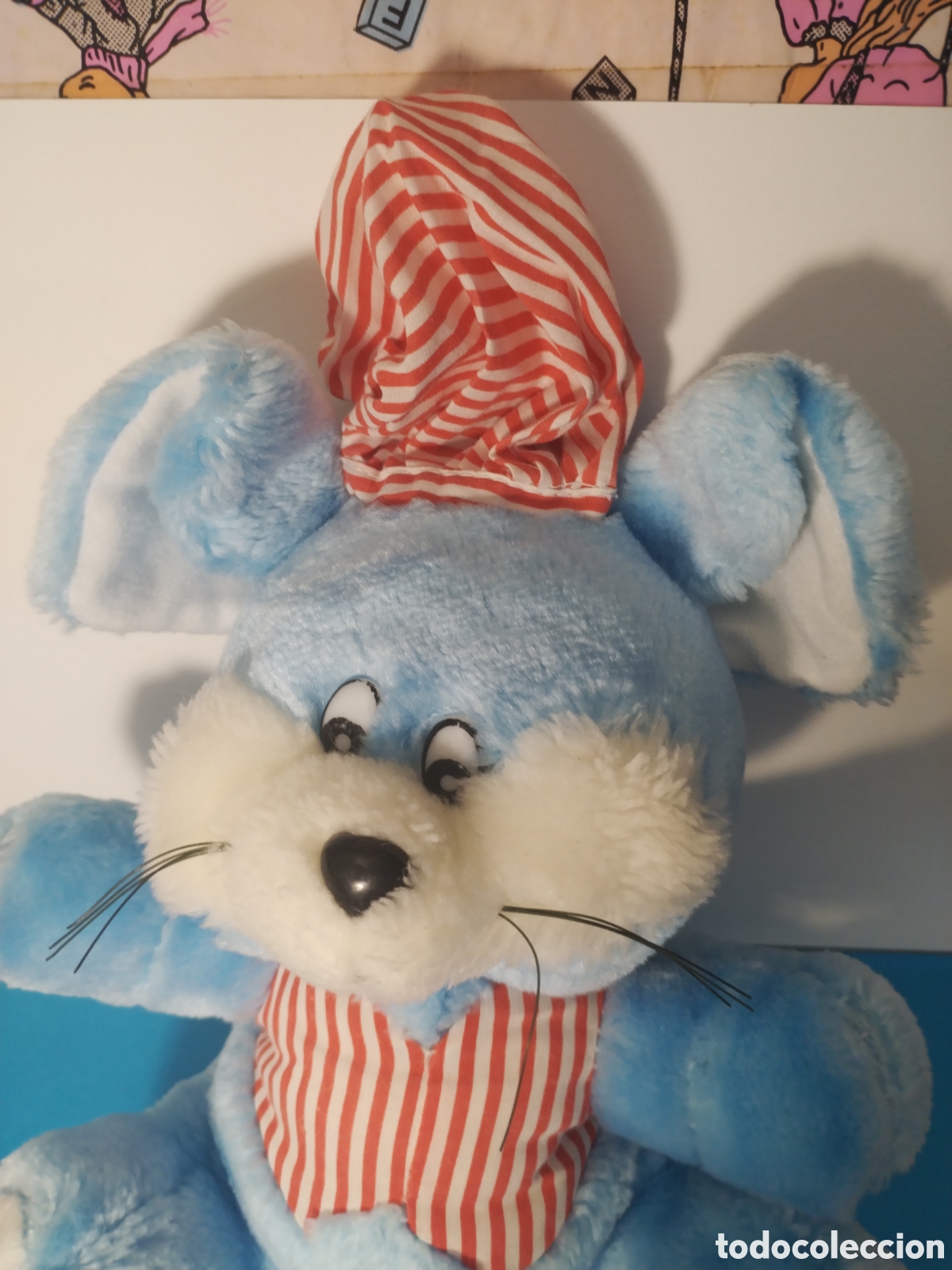 Juguetes antiguos: Peluche conejo - Foto 2