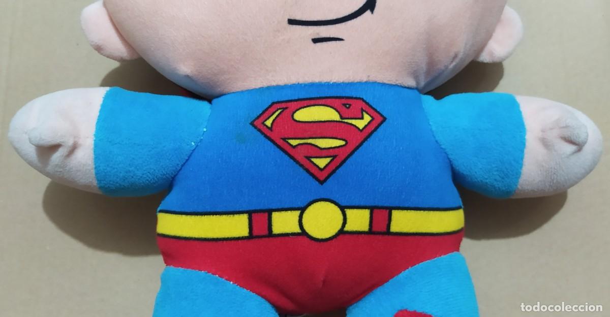 Juguetes antiguos: DC COMICS SUPERMAN PELUCHE CABEZ&Oacute;N - Foto 3