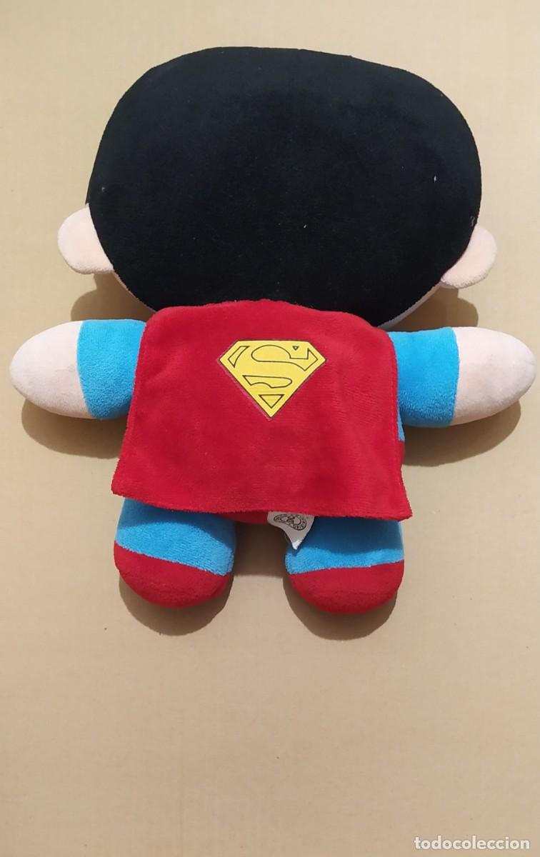 Juguetes antiguos: DC COMICS SUPERMAN PELUCHE CABEZ&Oacute;N - Foto 5