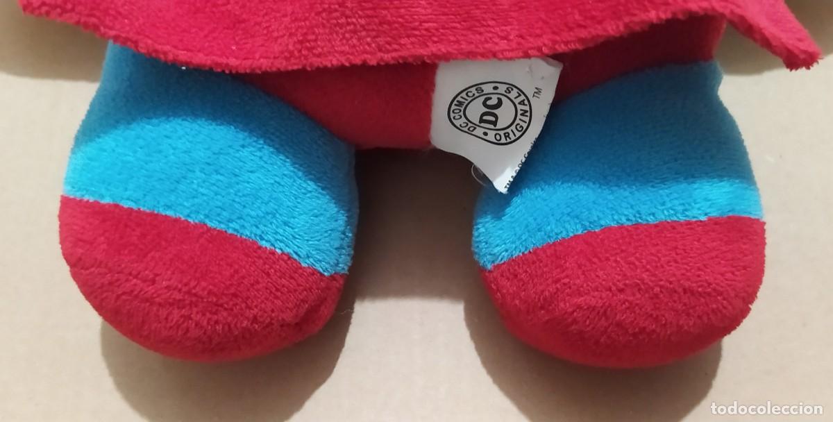 Juguetes antiguos: DC COMICS SUPERMAN PELUCHE CABEZ&Oacute;N - Foto 8