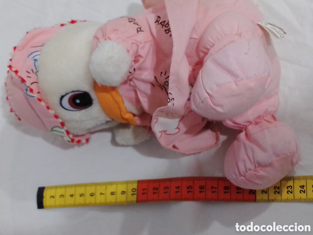 Juguetes antiguos: Peluche patito - Foto 2