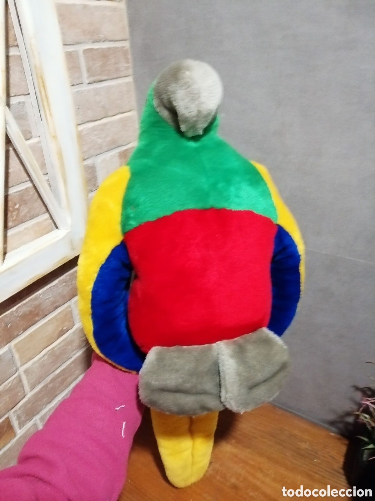 Juguetes antiguos: Loro de peluche - Foto 4