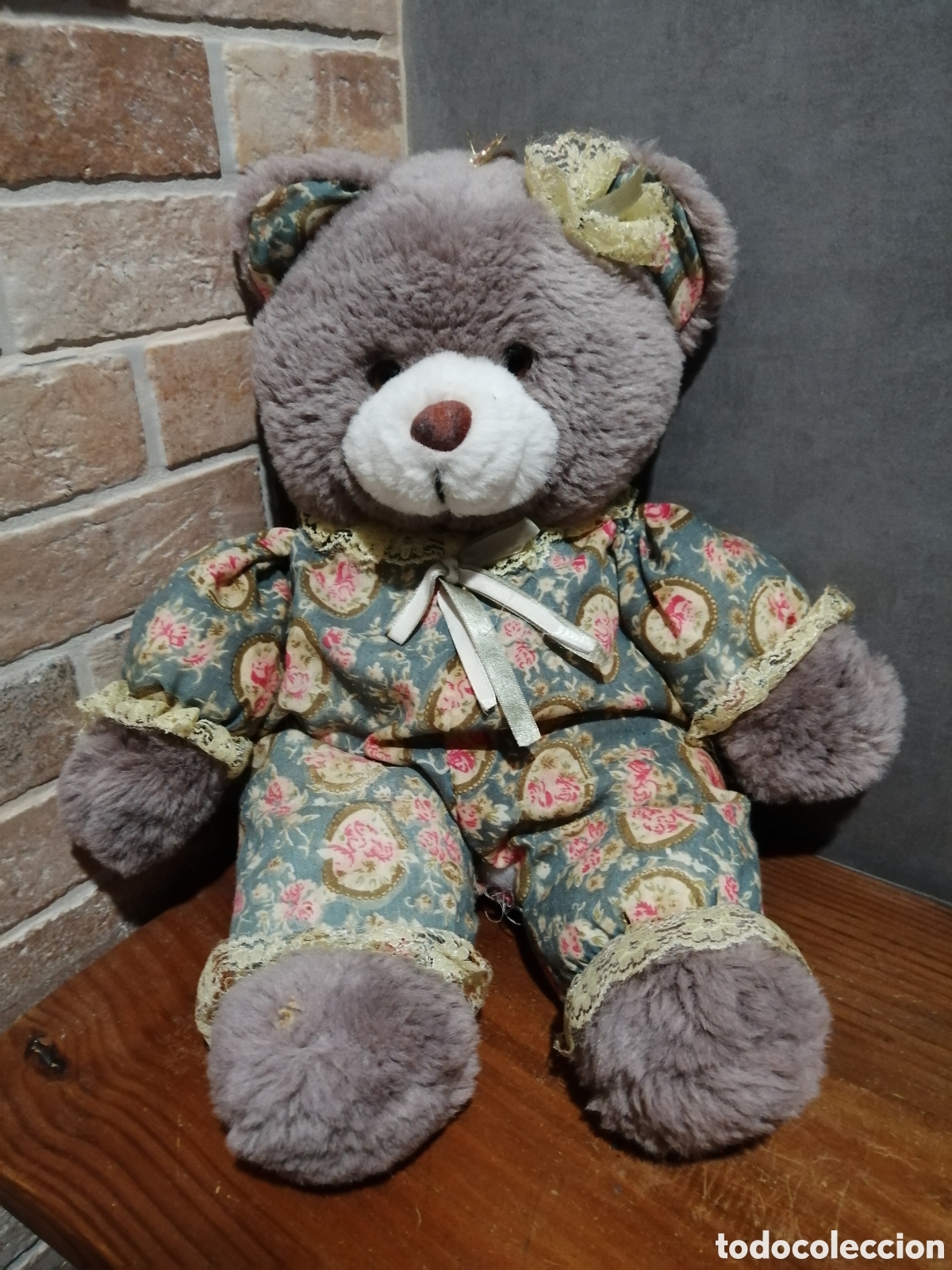 Juguetes antiguos: Osa de peluche - Foto 1