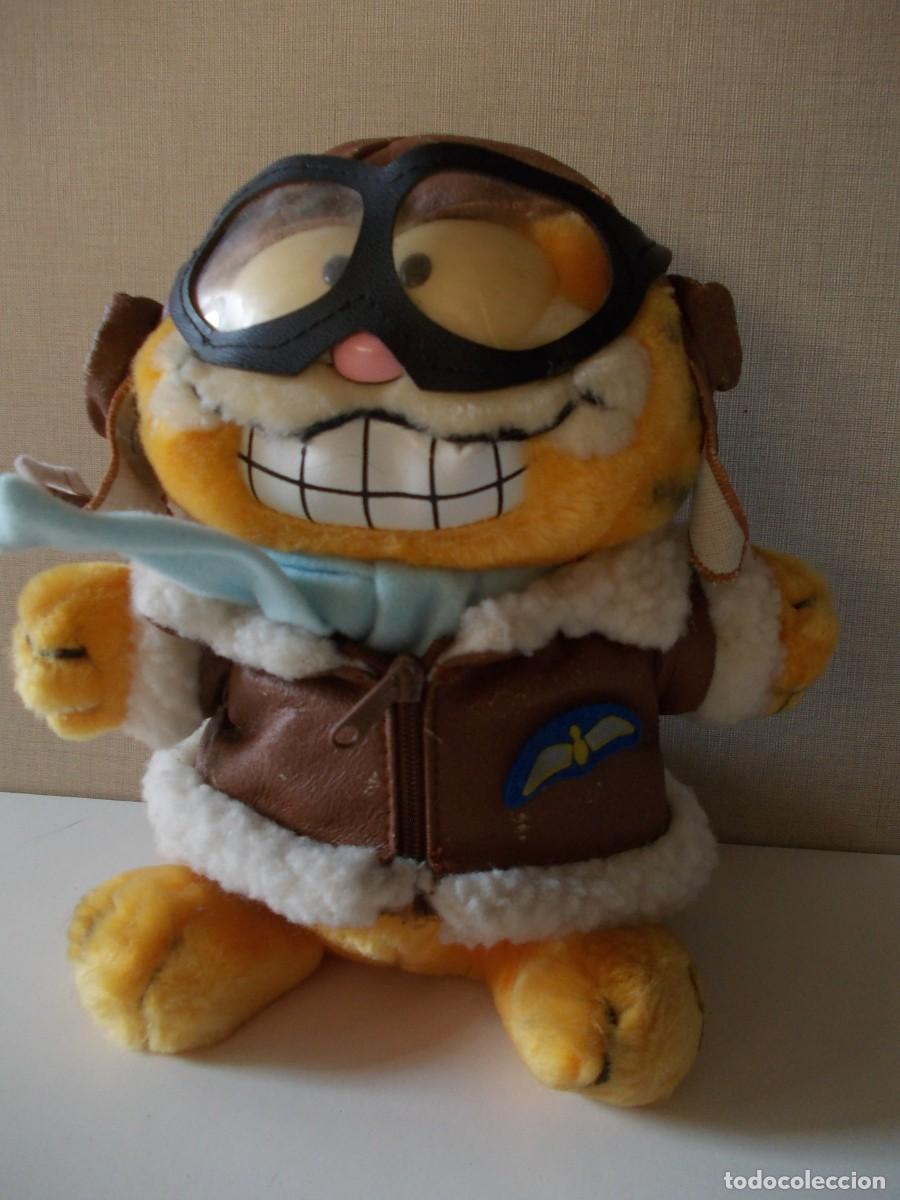 Peluche muñeco Garfield aviador 1978-1981 Dakin inc