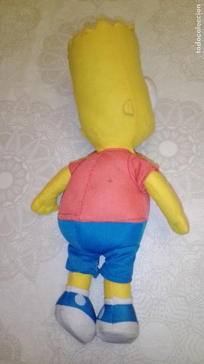 Juguetes antiguos: Peluche de Bart Simpson - Foto 2