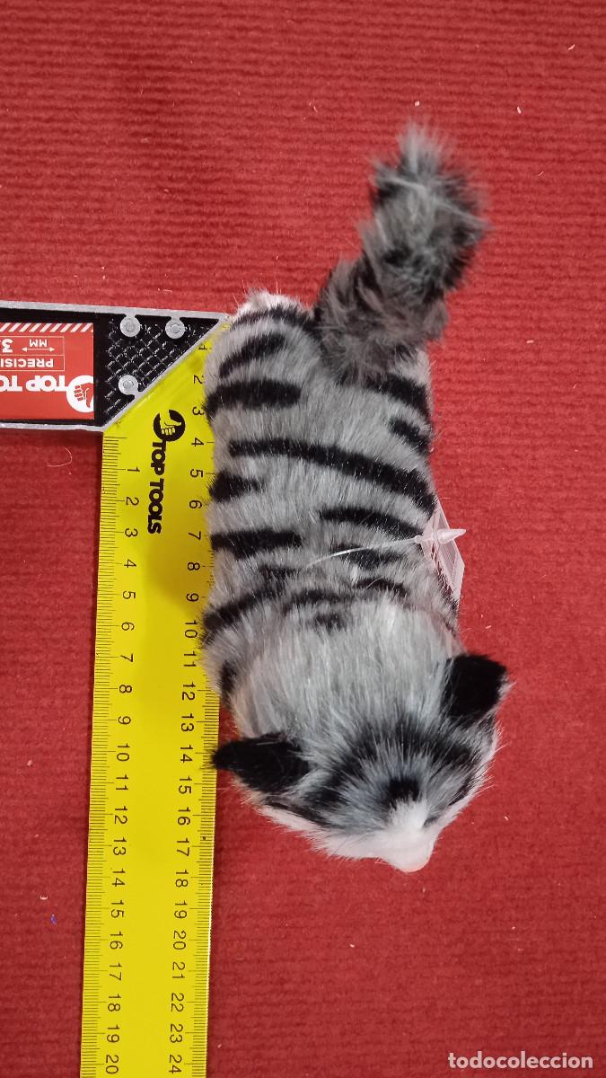 Juguetes antiguos: GATO PELUCHE - Foto 2