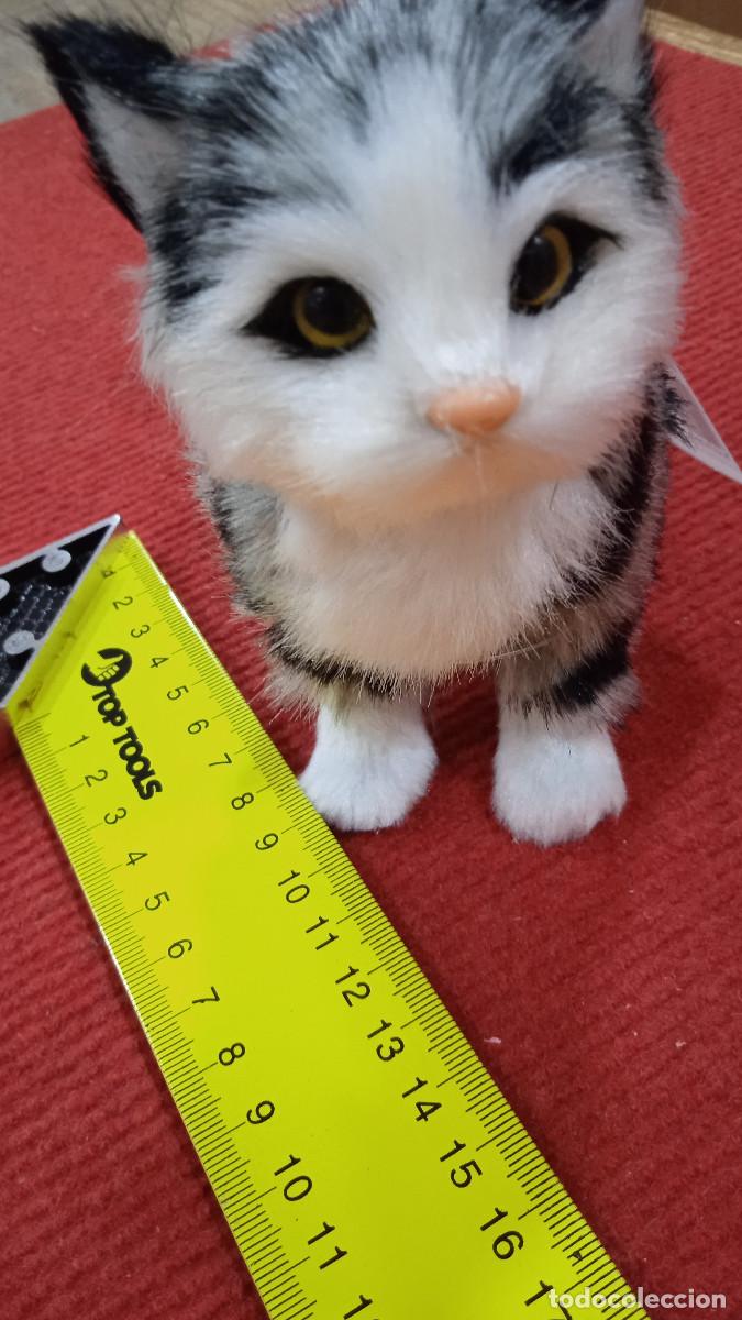 Juguetes antiguos: GATO PELUCHE - Foto 3