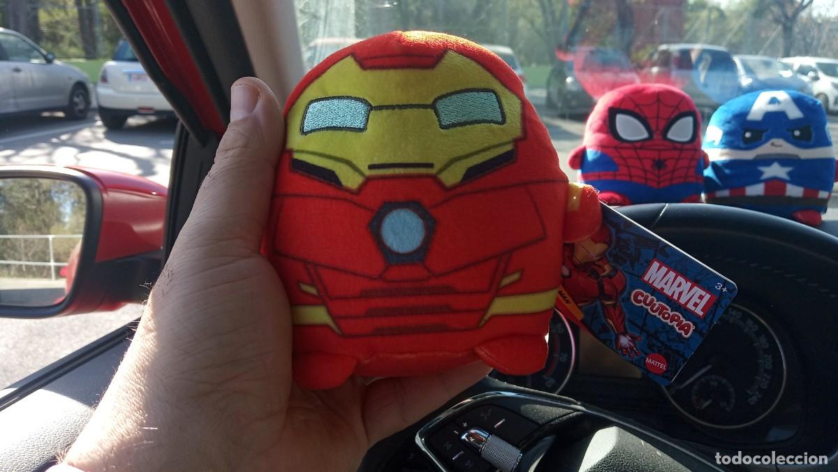 Juguetes antiguos: 3 peluches Marvel - Foto 3